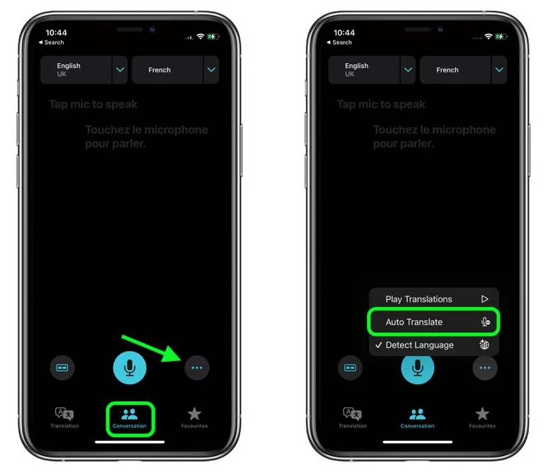 阿城苹果手机维修分享iOS 15 “翻译” App 新改进 